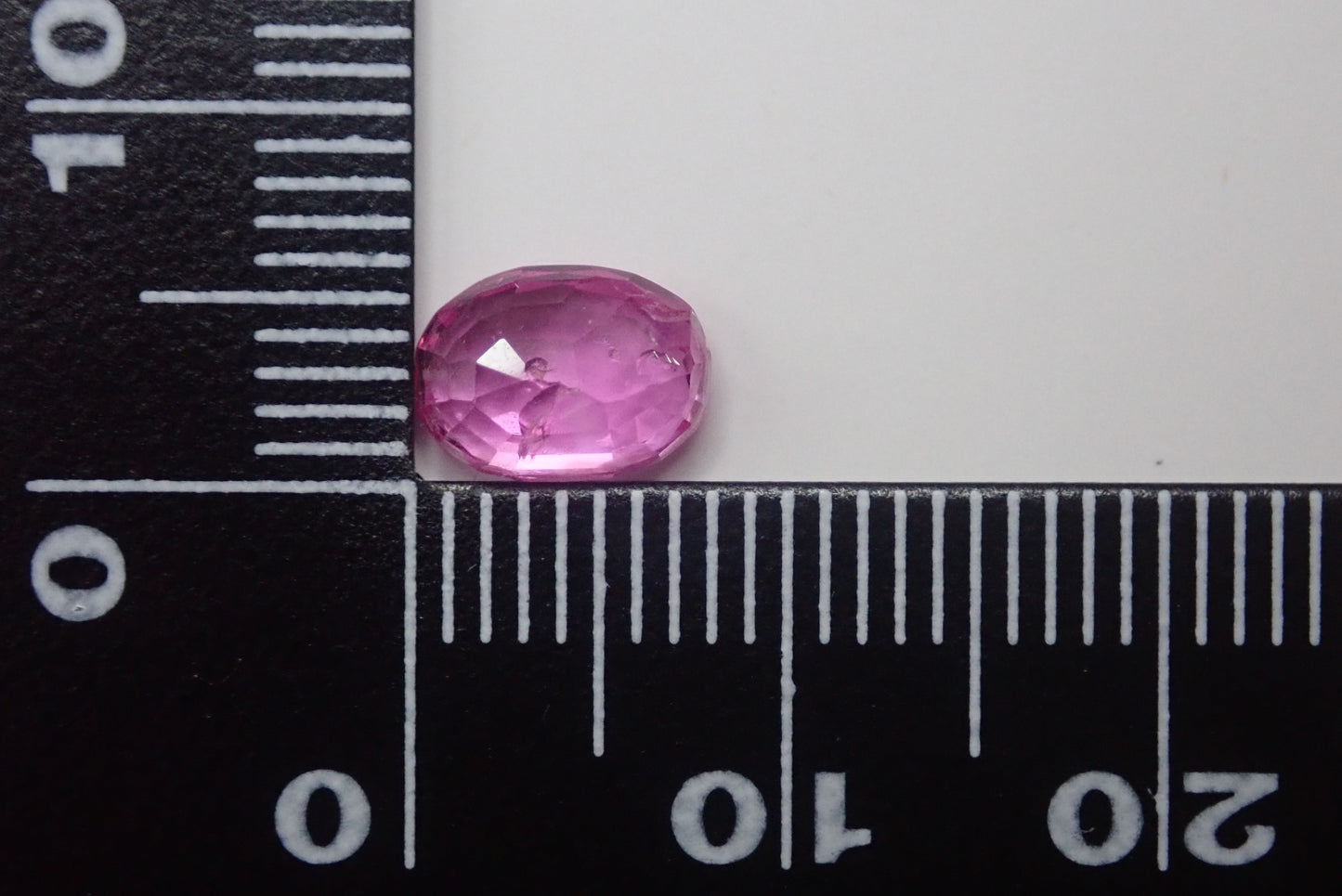 NoHeat pink sapphire 1.818ct