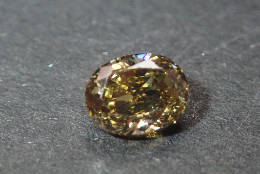 天然棕色钻石 0.203 克拉