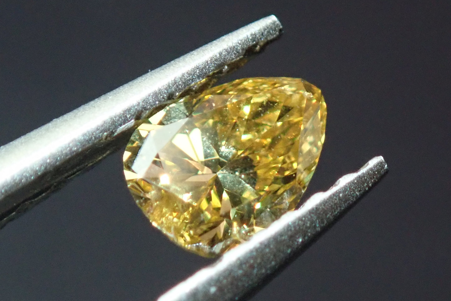 Natural fancy deep yellow diamond 0.296ct